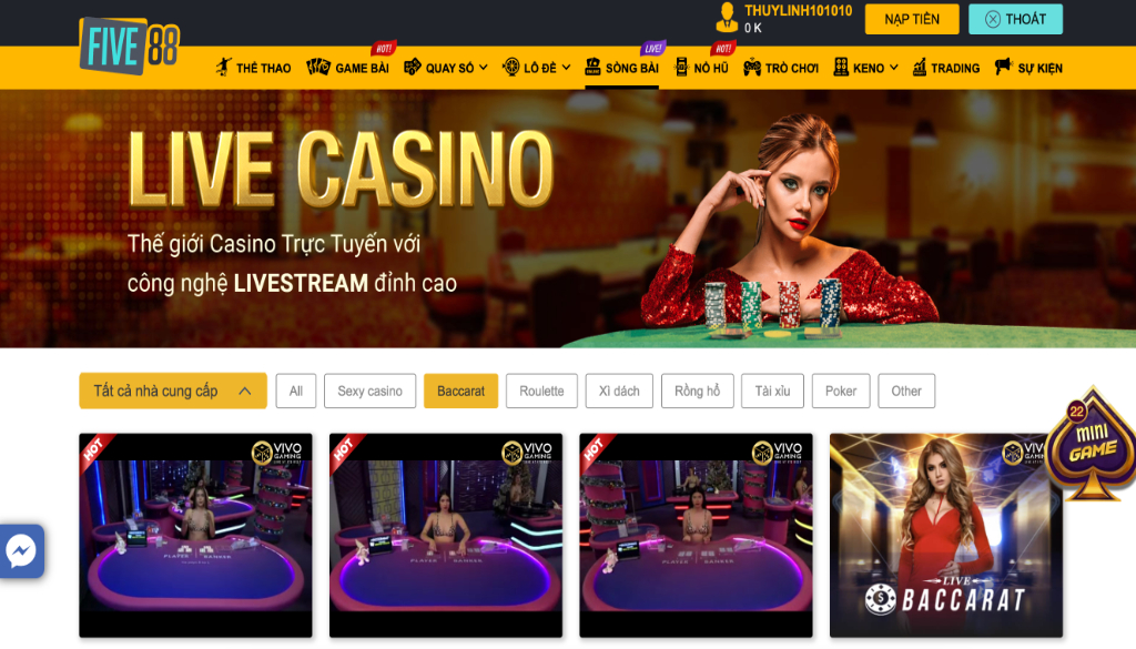 Baccarat là gì và mẹo Baccarat Five88 như thế nào?